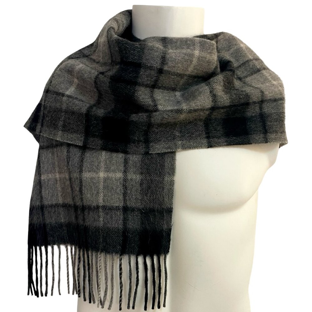 Edinburgh Lambswool Tartan Plaid Scarf Made in Scotland  🇬🇧